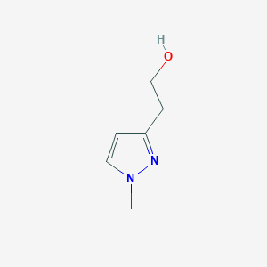 molecular formula C6H10N2O B3109980 2-(1-methyl-1H-pyrazol-3-yl)ethan-1-ol CAS No. 177940-19-1