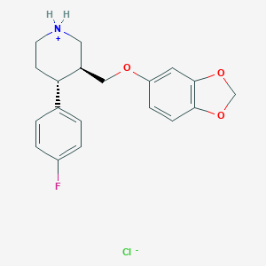 molecular formula C19H21ClFNO3 B000311 Paroxetine hydrochloride CAS No. 78246-49-8