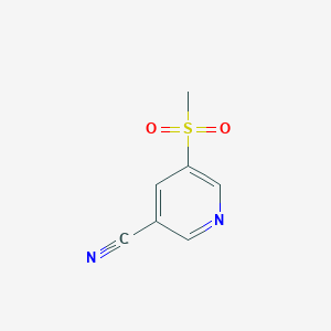 5-(methylsulfonyl)-3-Pyridinecarbonitrile