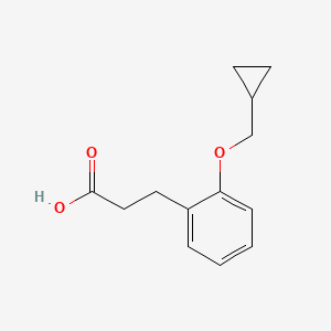 3-(2-Cyclopropylmethoxyphenyl)-propionic acid