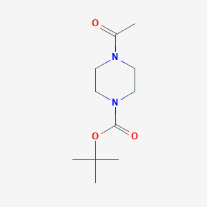 molecular formula C11H20N2O3 B3110105 Tert-butyl 4-acetylpiperazine-1-carboxylate CAS No. 178312-59-9