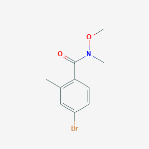 4-bromo-N-methoxy-N,2-dimethylbenzamide