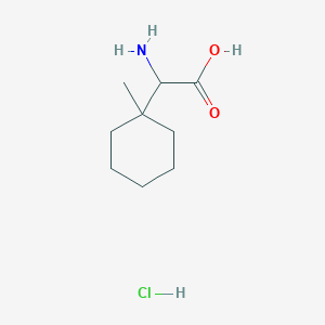 2-Amino-2-(1-methylcyclohexyl)acetic acid hydrochloride