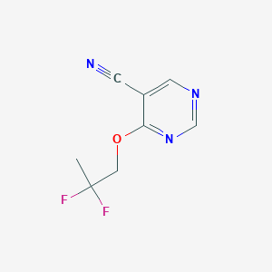 4-(2,2-Difluoropropoxyl)pyrimidine-5-carbonitrile
