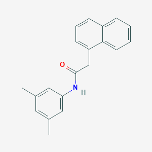 molecular formula C20H19NO B311058 N-(3,5-dimethylphenyl)-2-(1-naphthyl)acetamide 