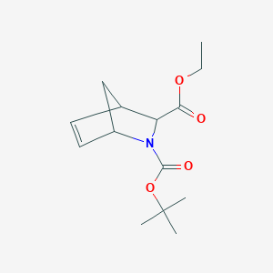 2-(tert-Butyl) 3-ethyl 2-azabicyclo[2.2.1]hept-5-ene-2,3-dicarboxylate