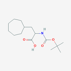 2-(Tert-butoxycarbonylamino)-3-cycloheptyl-propanoicacid
