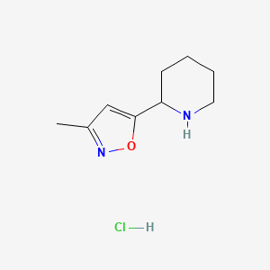 2-(3-Methyl-5-isoxazolyl)piperidine hydrochloride