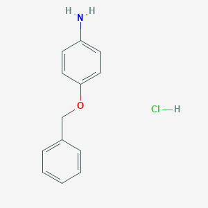 molecular formula C13H14ClNO B031114 4-Benzyloxyaniline hydrochloride CAS No. 51388-20-6