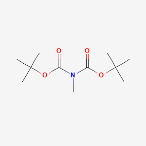 molecular formula C11H21NO4 B3111448 tert-Butyl N-[(tert-butoxy)carbonyl]-N-methylcarbamate CAS No. 1823995-56-7