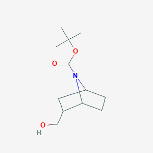 Tert-butyl 2-(hydroxymethyl)-7-azabicyclo[2.2.1]heptane-7-carboxylate