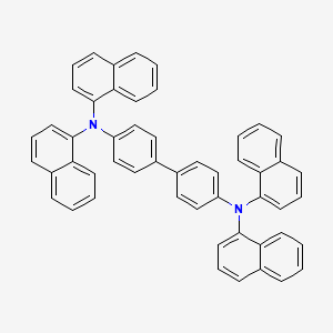 B3111855 N4,N4,N4',N4'-Tetra(naphthalen-1-yl)-[1,1'-biphenyl]-4,4'-diamine CAS No. 186256-01-9