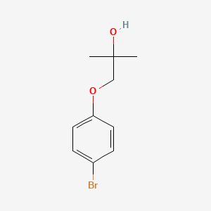 B3111894 1-(4-Bromophenoxy)-2-methylpropan-2-ol CAS No. 186498-09-9