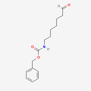 molecular formula C15H21NO3 B3112220 Benzyl (7-oxoheptyl)carbamate CAS No. 188632-68-0