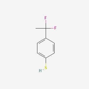 4-(1,1-Difluoroethyl)benzenethiol