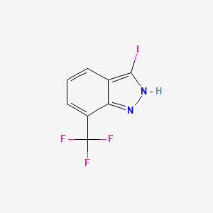 3-Iodo-7-(trifluoromethyl)-1H-indazole