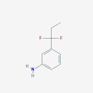 3-(1,1-Difluoropropyl)aniline