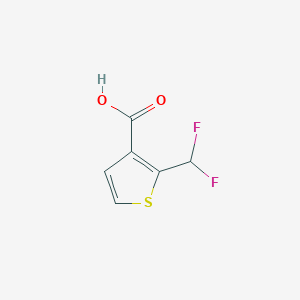2-(Difluoromethyl)thiophene-3-carboxylic acid