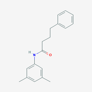 molecular formula C18H21NO B311252 N-(3,5-dimethylphenyl)-4-phenylbutanamide 