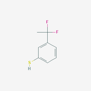 3-(1,1-Difluoroethyl)benzenethiol