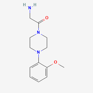 2-Amino-1-[4-(2-methoxyphenyl)piperazin-1-YL]ethanone