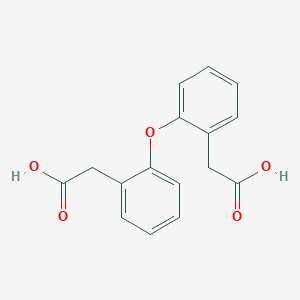 molecular formula C16H14O5 B3112548 2,2'-(Oxybis(2,1-phenylene))diacetic acid CAS No. 18993-57-2