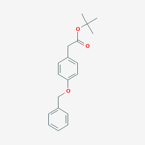 molecular formula C19H22O3 B031126 Tert-butyl [4-(benzyloxy)phenyl]acetate CAS No. 19712-89-1