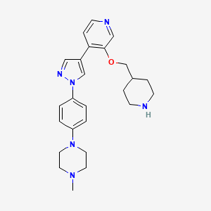 molecular formula C25H32N6O B3112728 MELK-8a CAS No. 1922153-17-0