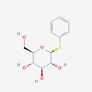 molecular formula C12H16O5S B031128 Phenyl-beta-D-thioglucopyranoside CAS No. 2936-70-1