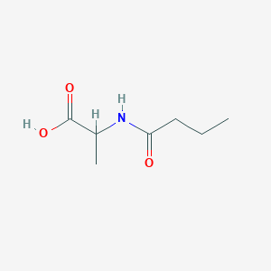 molecular formula C7H13NO3 B031129 2-Butyrylaminopropionic acid CAS No. 59875-04-6