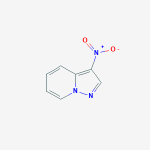 molecular formula C7H5N3O2 B3113170 3-Nitropyrazolo[1,5-a]pyridine CAS No. 19363-97-4