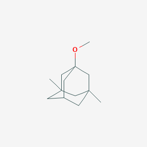 molecular formula C13H22O B3113193 1-Methoxy-3,5-dimethyladamantane CAS No. 19388-16-0