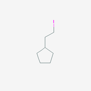 molecular formula C7H13I B3113407 (2-Iodoethyl)cyclopentane CAS No. 195442-17-2