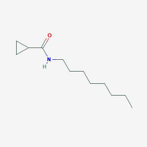 molecular formula C12H23NO B311344 N-octylcyclopropanecarboxamide 