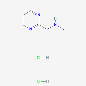 Methyl[(pyrimidin-2-yl)methyl]amine dihydrochloride