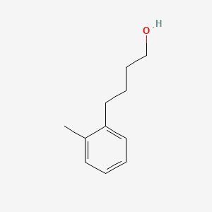 molecular formula C11H16O B3113635 4-(2-Methylphenyl)butan-1-ol CAS No. 196409-31-1