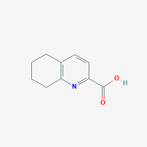 molecular formula C10H11NO2 B3113666 5,6,7,8-Tetrahydroquinoline-2-carboxylic acid CAS No. 197007-84-4