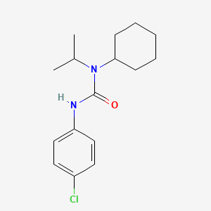 molecular formula C16H23ClN2O B3113676 N'-(4-chlorophenyl)-N-cyclohexyl-N-isopropylurea CAS No. 197171-02-1