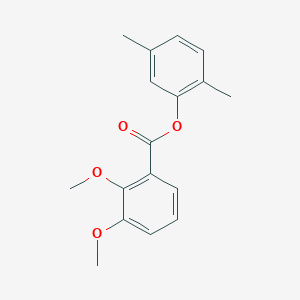 molecular formula C17H18O4 B311392 2,5-Dimethylphenyl 2,3-dimethoxybenzoate 