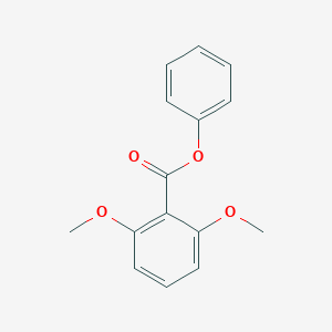 molecular formula C15H14O4 B311398 Phenyl 2,6-dimethoxybenzoate 