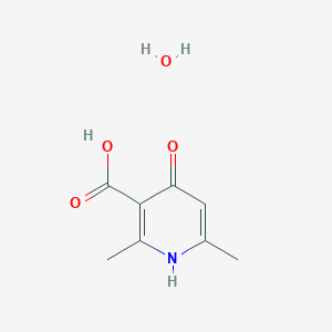 2,6-Dimethyl-4-oxo-1,4-dihydro-3-pyridinecarboxylic acid hydrate