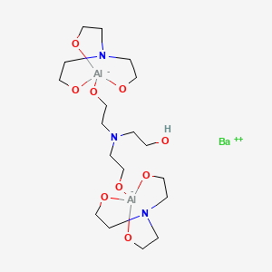 Triethanolamine aluminate barium salt