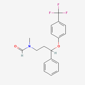 molecular formula C18H18F3NO2 B3114014 n-Formylfluoxetine CAS No. 199188-97-1