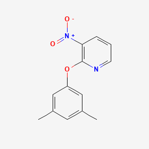 molecular formula C13H12N2O3 B3114071 2-(3,5-Dimethylphenoxy)-3-nitropyridine CAS No. 1993322-31-8