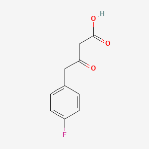 molecular formula C10H9FO3 B3114077 3-Oxo-4-(4-fluorophenyl)butanoic acid CAS No. 1993324-06-3