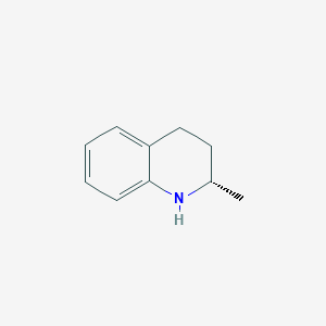 molecular formula C10H13N B3114173 (s)-2-methyl-1,2,3,4-tetrahydroquinoline CAS No. 200125-70-8