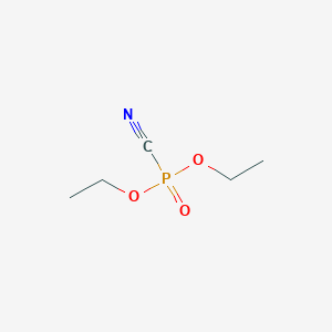 molecular formula C5H10NO3P B031142 Diethyl cyanophosphonate CAS No. 2942-58-7