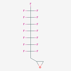 molecular formula C10H5F15O B3114322 (1H,1H-Perfluorooctyl)oxirane CAS No. 20084-49-5
