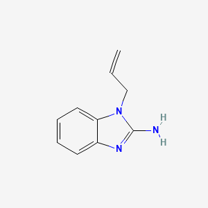 molecular formula C10H11N3 B3114428 1-(2-propen-1-yl)-1H-Benzimidazol-2-amine CAS No. 201299-82-3