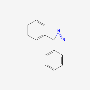 molecular formula C13H10N2 B3114496 3,3-Diphenyl-3H-diazirine CAS No. 20188-03-8